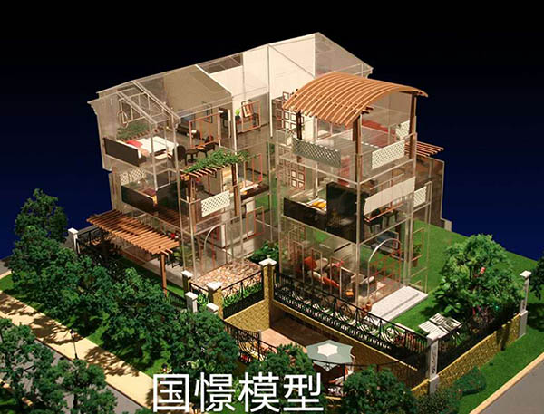 南江县建筑模型