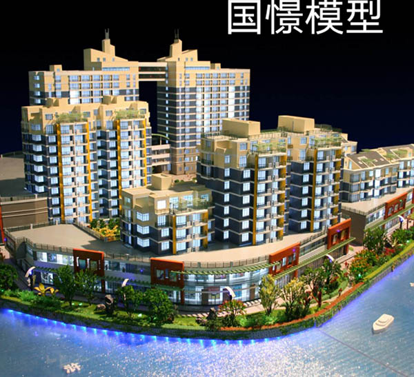 南江县建筑模型