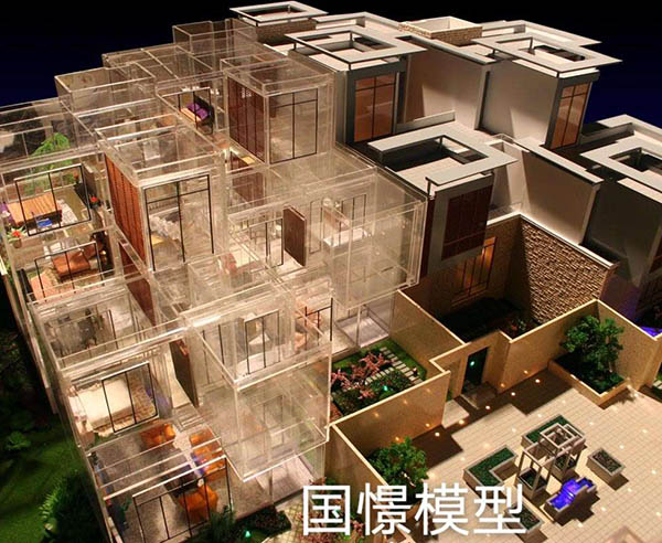 南江县建筑模型