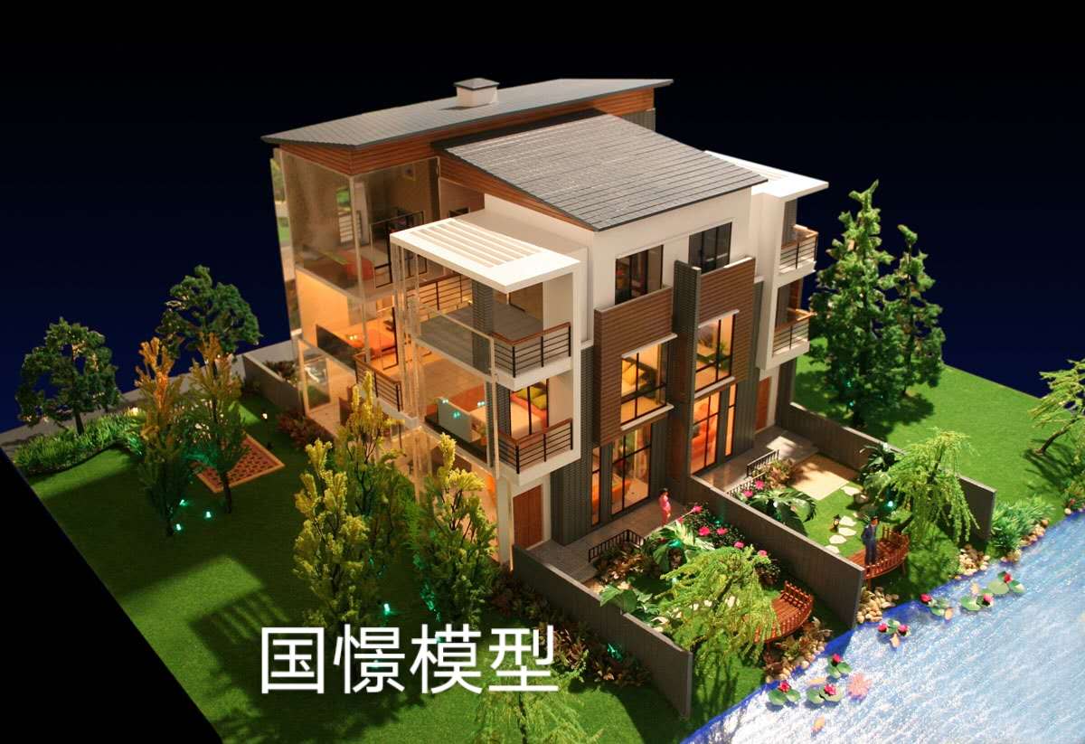 南江县建筑模型