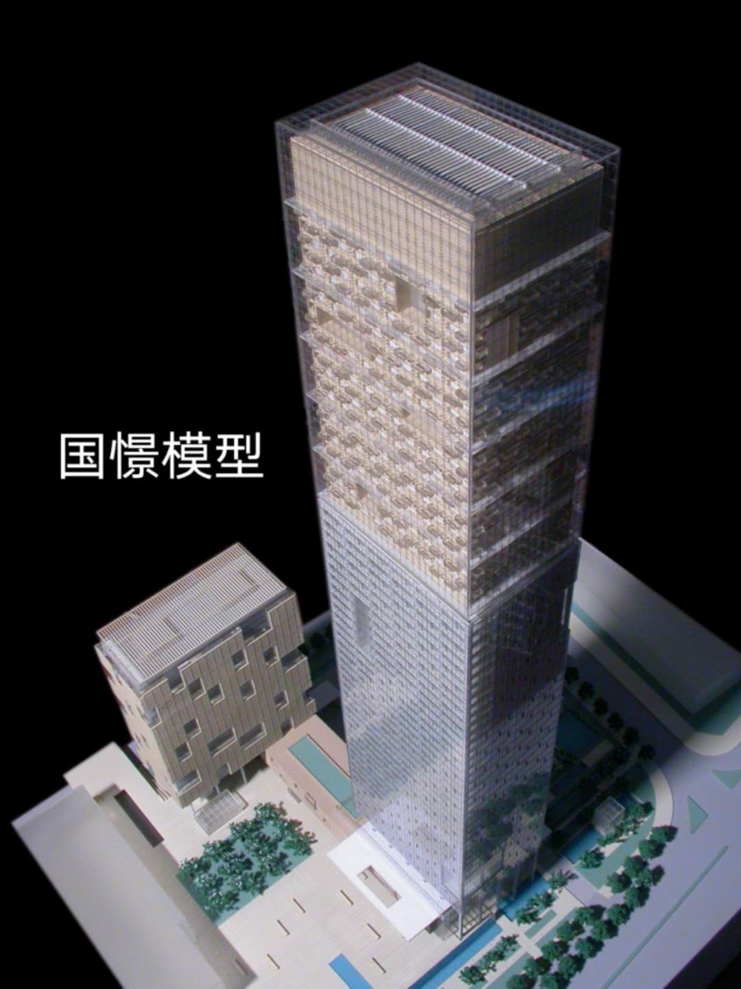 南江县建筑模型