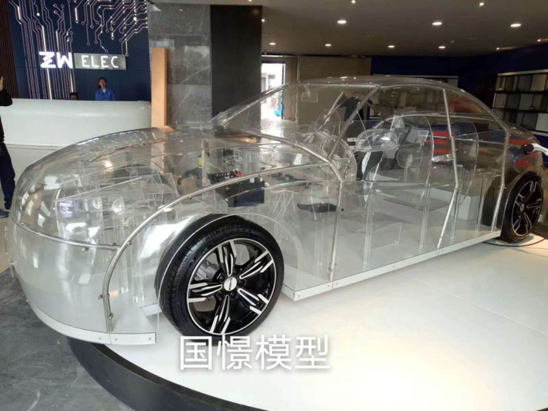 南江县透明车模型
